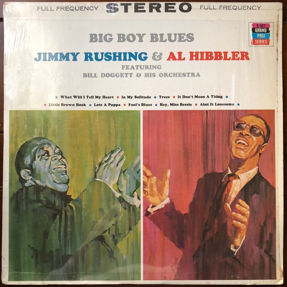 Jimmy Rushing & Al Hibbler Big Boy Blues Vinyl Album '64 - Picture 1 of 7